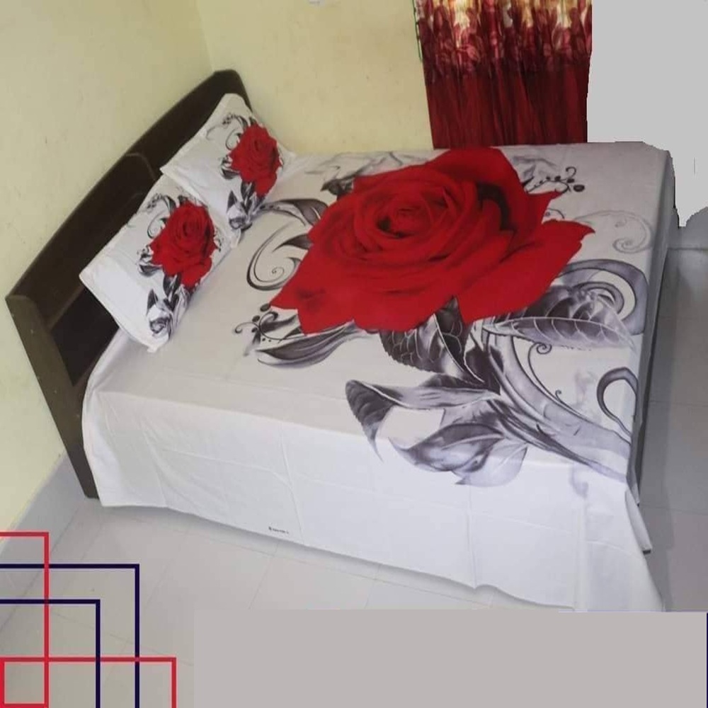 Panel Cotton Bed Sheet