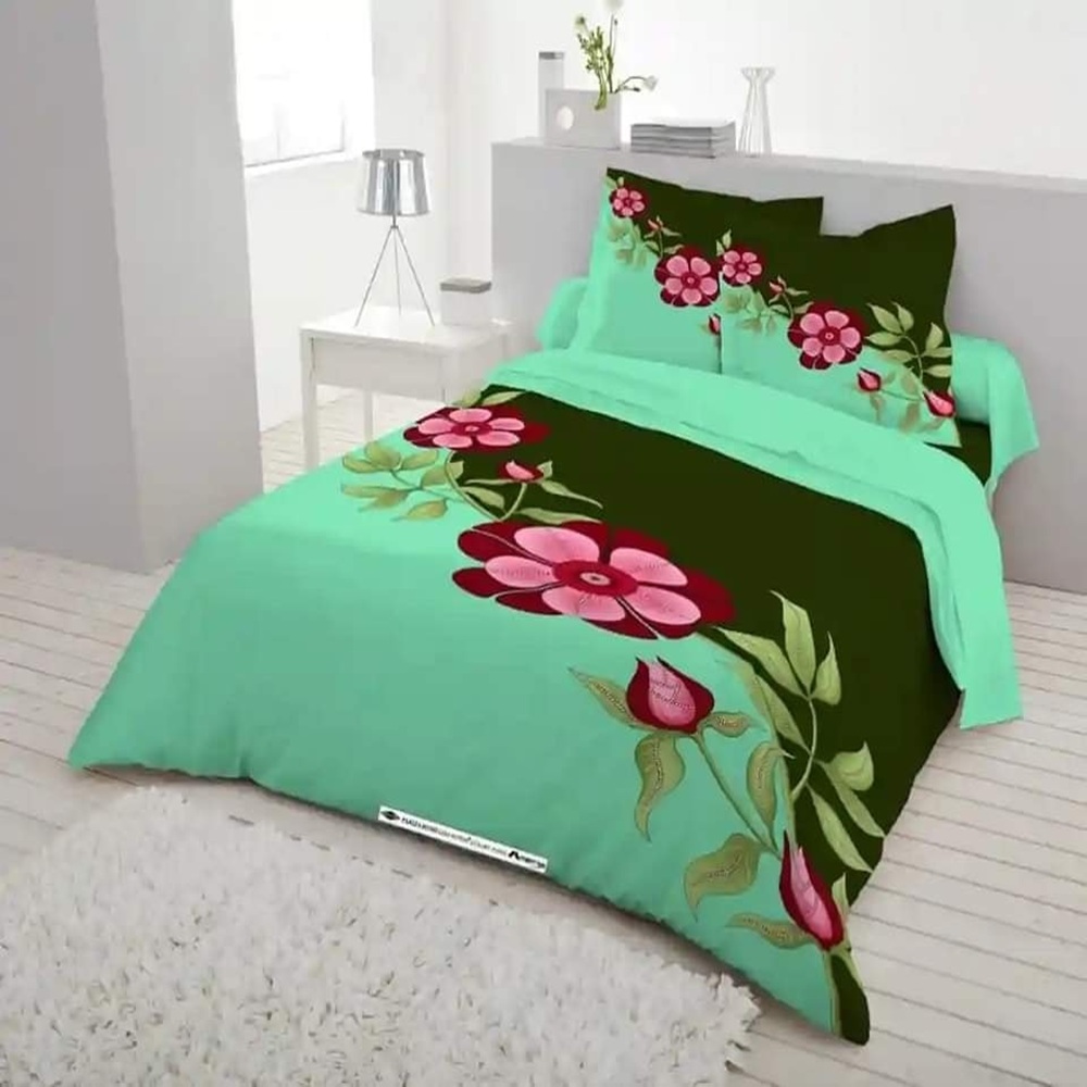 Panel Cotton Bed Sheet