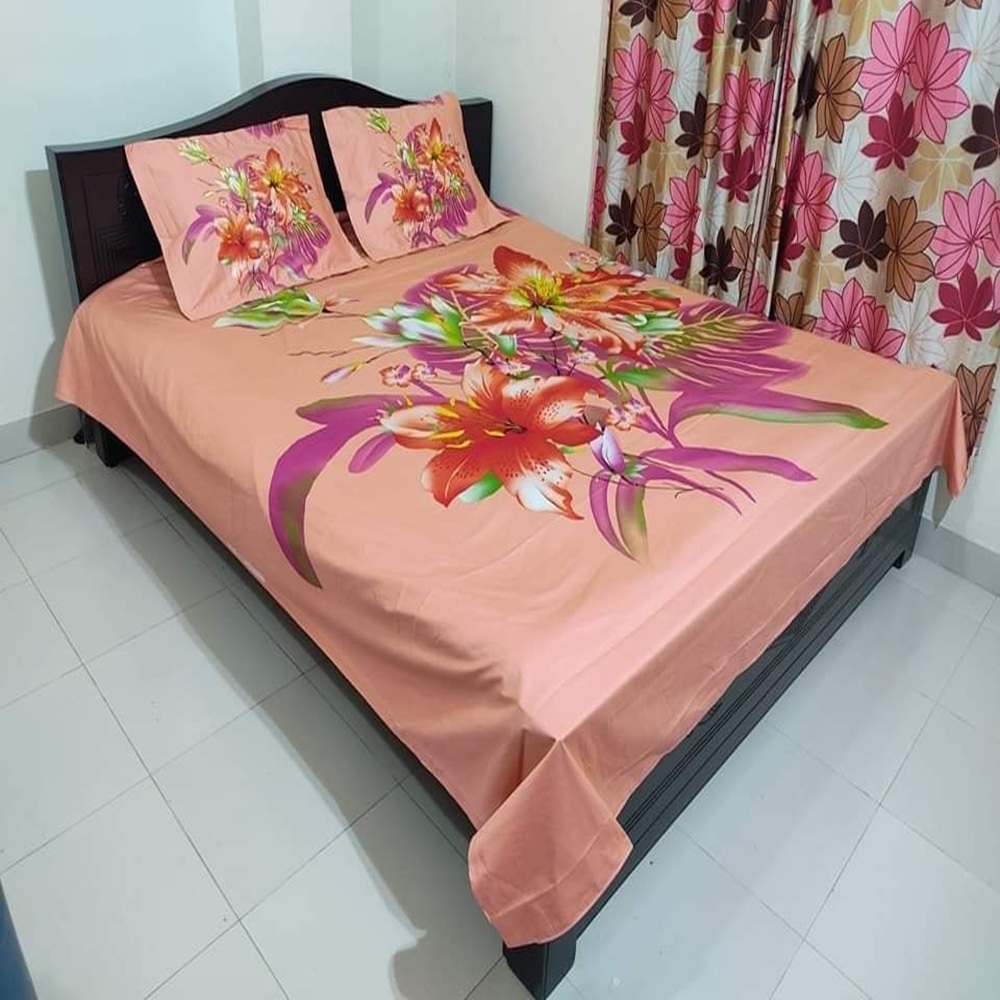 Panel Cotton Bed Sheet