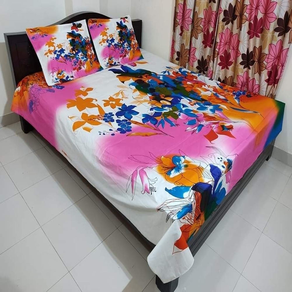 Panel Cotton Bed Sheet